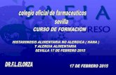 Dr. J. Mateo - Colegio Oficial de Farmacéuticos de Sevillavideoteca.farmaceuticosdesevilla.es/videoteca/docs/ALI0043 Material... · Dr. M. Lizaso •Estandarización de antígenos.