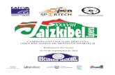 Reglamento Subida a Jaizkibel 2016-CASTELLANO · c) Reglamento Técnico del Campeonato Vasco de Montaña d) Reglamento Particular de la Prueba El C.D.I. será de aplicación con carácter
