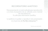 RECORDATORIO AMISTOSO - Nu Skin Enterprises VITA… · Esta presentación no está realizada para reproducción y no tiene el propósito de ser utilizada como material . de mercadotecnia.