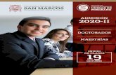 Universidad Nacional Mayor de CIENCIAS … v2020-II-.pdfUniversidad Nacional Mayor de SAN MARCOS Universidad del Perú. Decana de América ADMISIÓN DOCTORADOS MAESTRÍAS 2020-II FACULTAD