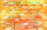 Merry Christmashananokicc.holy.jp/wp-content/uploads/2018/10/2018...Merry Christmas 2018 プログラム みずうみの詩 荒野の果てに もろびと声上げ 天なる神には