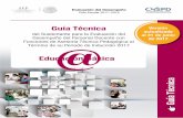 Educación Básica Guía Técnicafile-system.cnspd.mx/2017-2018/desempeno/ba/guias/... · del ustentante para la Evaluación del Desempeño del Personal Docente con Funciones de Asesoría