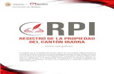Gestion Registro de la Propiedad - Gob · de junio del presente año, el Dr. Patricio Rosas, Registrador de la Propiedad coordino un estudio interno en el que se determino que se