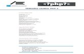 TEMARIO CURSO - Clases de PHP y Cursos de Primavera ... PHP 6.pdf · TEMARIO CURSO PHP 6. Primera Parte: PHP Instalación de PHP El PHP.INI Script PHPINFO Sintaxis de PHP Funciones