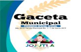 Gaceta Municipal 1 de marzo de 2019jojutla.gob.mx/wp-content/uploads/2020/06/Gaceta-Secret...Gaceta Municipal 1 de marzo de 2019 6 ACTA DE LA TERCERA SESIÓN EXTRAORDINARIA DE CABILDO
