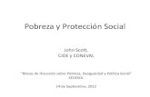 Protección Social y Pobreza · ^Mesas de Discusión sobre Pobreza, Desigualdad y Política Social SEDESOL 14 de Septiembre, 2012 . Gráfica I.1 . Tasas de mortalidad de menores de