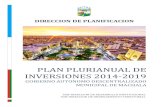 DIRECCION DE PLANIFICACION - Machala Plurianual de... · 2020. 3. 8. · Henríquez de Ugarte con fecha 08 de octubre de 2015. 3.2 PLAN PLURIANUAL DE INVERSIÓN 2018 – 2019 El Plan