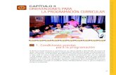 CAPÍTULO II ORIENTACIONES PARA LA PROGRAMACIÓN CURRICULA Rse53b8970ac7845fd.jimcontent.com/download/version/... · La programación curricular anual, las unidades didácticas y