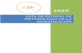 GUÍA DE ESTUDIO DE METODOLOGÍA DE LA INVESTIGACIÓNliceocorregidora.mx/.../GUIA-2020-DE-METODOLOGIA-DE-LA-INVESTI… · parte de la realidad y, particularmente, del interés del