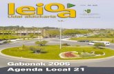Gabonak 2005 Agenda Local 21 - Leioa · instalará en Kultur Leioa, el día 23, en horario de 10:00 a 13:00 horas y de 16:00 a 18:00 ho-ras. La programación de la jornada se comple-tará