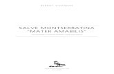 SALVE MONTSERRATINA “MATER AMABILIS” - bernatvivancosbernatvivancos.com/wp-content/uploads/2013/07/0008c... · 2017. 8. 12. · Salve Montserratina "Mater Amabilis" for children's