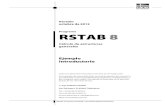 Programa RSTAB 8...introductorio Versión octubre de 2012 Todos los derechos reservados, incluidos los de traducción. El contenido de esta publicación no podrá reproducirse ni total