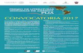 CONVOCATORIA 2017 - Secretaría de Cultura | Gobierno | gob.mx · elementos estéticos propios de su cultura y debe contribuir a la preservación, promoción y difusión de la misma.