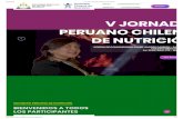 V JORNAD PERUANO CHILEN DE NUTRICIÓ1 0 : 3 0 Políticas racionales de prevención de la obesidad 1 0 : 3 0 1 1 : 0 0 P R O G R A M A "INVESTIGACION APLICADA PARA EL LOGRO DE LA ALIMENTACION