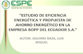 ENERGÉTICA Y PROPUESTA DE AHORRO ENERGÉTICO EN LArepositorio.espe.edu.ec/bitstream/21000/12245/2/T-ESPEL... · 2017. 2. 6. · FUNDAMENTOS TEÓRICOS • TIPOS DE LÁMPARAS PARA