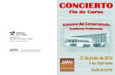 Programa Fin de curso 2016 - conservatoriorioja.com … · Sonata nº 6 G. F. HAENDEL Adagio Allegro DANIEL LAPARRA REMÍREZ (Tuba 3º) Andaluza E. GRANADOS REBECA LOMBRAÑA ALCALDE
