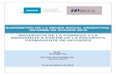 BARÓMETRO DE LA DEUDA SOCIAL ARGENTINA. INFORME DE …wadmin.uca.edu.ar/public/ckeditor/Universidad/... · Estructura de la CBA y CBT INDEC (2016) Valorización alternativa a la
