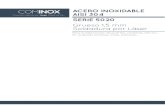 COMINOX ACERO INOXIDABLE Inox Madrid S.L. AISI 304 SERIE …cominox.es/PDFs/CATALOGO_PERFIL_5020.pdf · ACERO INOXIDABLE AISI 304 Medidas: 12 x 70 16 x 100 20 x 120 Acabados: Satinado