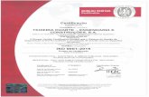 teixeiraduarteconstrucao.com · 2020. 7. 1. · Este certificado é válido, desde que se mantenham os termos e condições, gerais e específicas, inerentes aos serviços de certificação