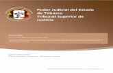 Poder Judicial del Estado de Tabasco Tribunal Superior de Justiciaadminsql.tsj-tabasco.gob.mx/resources/pdf/transparencia/... · 2018. 10. 22. · Paz Lic. Ochoa Montero Guadalupe