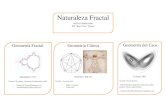 Naturaleza Fractal - unizar.esttm.unizar.es/2018-19/Naturaleza_Fractal_esquema.pdf · Youtube: Teoría del Caos - Efecto Mariposa (pequeñas variaciones pueden producir efectos imprevisibles)