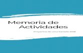 Memoria de Actividades - Adventure Volunteer … · Calle arce 4 | Riba-roja de Turia Valencia, España | +34 619 34 62 21 info@adventurevolunteer.org 1 Memoria de actividades 2018