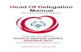 Head Of Delegation Manual · 2 Contenido 1 Equipo de servicio de atención a las delegaciones .....5