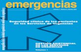 monografías de la sociedad española de medicina de urgencias y · monografías de la sociedad española de medicina de urgencias y Volumen 1 - Número 3 - Octubre 2007 ... sia,