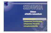 Introducción Aspectos Funcionales Aspectos Técnicos ...alv-logistica.org/docs/SiduneaWorldEnero2011.pdf · 1981 Creación del programa SIDUNEA en la UNCTAD. La versión 1 del SIDUNEA
