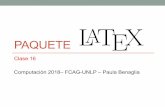 PAQUETE - UNLPvalhalla.fcaglp.unlp.edu.ar/computacion/Teorias... · 1. Edito un archivo con comandos LaTeX (*.tex) 2. Lo compilo usando pdflatex  3. Se producen los archivos