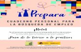 Cuaderno personal p ara la búsqueda de empleofmyv.es/wp-content/uploads/2019/09/GUIA-PREPARA-2019... · 2019. 9. 24. · Cuaderno personal p ara la búsqueda de empleo Organiza Financia