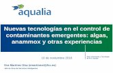 Nuevas tecnologías en el control de contaminantes emergentes: … · 2016. 11. 21. · 10 de noviembre 2016 Nuevas tecnologías en el control de contaminantes emergentes: algas,