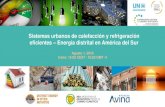 Sistemas urbanos de calefacción y refrigeración eficientes … · 2019. 3. 27. · Sistemas urbanos de calefacción y refrigeración ... - es parte de Sustainable Energy for All