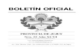 PROVINCIA DE JUJUY Nro. 5 Año XCVIboletinoficial.jujuy.gob.ar/.../Boletines/2013/55.pdf · Sitio web: boletinoficial.jujuy.gov.ar BOLETÍN OFICIAL PROVINCIA DE JUJUY Nro. Av. Alte.