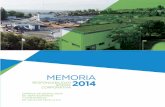 MEMORIA 2014 - Emasesa · 4 Memoria Responsabilidad Corporativa 2014 E n este año 2014 se ha cumplido el cuadragé-simo aniversario de la constitución de la Empresa Me-tropolitana