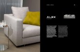 Alex - CASADESUScasadesus.net/wp-content/uploads/2017/10/Alex.pdf · Alex Designed by J&D Alex se caracteriza por ser un programa de asientos de diseño contemporáneo en la que la