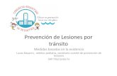Prevención de Lesiones por tránsito - SAP · Prevención de Lesiones por tránsito Medidas basadas en la evidencia Lucas Navarro, médico pediatra, secretario comité de prevención
