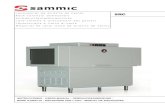 inst-SRC rev0 - Sammic Spares...lavavajillas de arrastre de cestos: SRC-1800, SRC-2200, SRC-2700, SRC-3300, SRC-3600, SRC-4000, SRC-5000. La referencia del modelo y sus características
