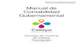 Manual de Contabilidad Gubernamental 2018 · Consejo Turismo M06T Interpretación La Unidad Administrativa Competente en Materia de Contabilidad Gubernamental del ente se considera