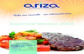 Especial Verano 2018 - Ariza Distribución Alimentaria...SALTEADO CAMPESTRE CN 5 Bolsas X 1kg 1,95€/kg – Ración 100gr por 0,19€ ·Cod.300101 SALTEADO GAMBAS Y BOLETUS ESTRELLA