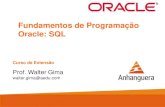 Fundamentos de Programação Oracle: SQL · Aula 2 - Conteúdo Mais comandos DDL - Constraint - Create - Alter - Drop Comandos DML - Insert - Delete - Update Utilizar modo de linha