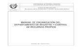 Universidad Autónoma Chapingo - MANUAL DE ...upom.chapingo.mx/Descargas/manuales_organizacion/mo...de la UACh, Chapingo, México 1997 Acuerdo para la Transparencia y Acceso a la Información