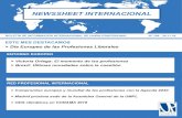 NEWSSHEET INTERNACIONAL...NEWSSHEET INTERNACIONAL BOLETÍN DE INFORMACIÓN INTERNACIONAL DE UNIÓN PROFESIONAL Nº 106 - 30.11.18 ENTORNO EUROPEO RED PROFESIONAL INTERNACIONAL ESTE
