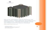 PRECAST CONCRETE ELEMENTS. STABILITY, ROBUSTNESS AND … · 2016. 1. 6. · design consists of precast concrete elements. A Multi storey buildings stability and robustness can be