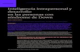 Inteligencia intrapersonal y desarrollo en las …1024Ca1pon1e0 116 i revista síndrome de down i volumen 33, diciembre 2016 Inteligencia intrapersonal y desarrollo en las personas