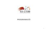 Programació Català 2019 2020 - IESCTEIB · Llei Orgànica 2/2006, de 3 de maig, d’Educació, modificada per la Llei Orgànica 8/2013, de 9 de desembre, per a la millora de la