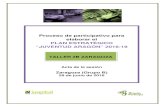 Proceso de participativo para elaborar el PLAN ESTRATÉGICO …aragonparticipa.aragon.es/sites/default/files/acta... · 2016. 7. 13. · TALLER 2B ZARAGOZA . TALLER 2 ZARAGOZA (GRUPO