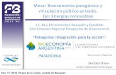 Mesa: Bioeconomía patagónica y vinculación público-privada, Eje: … · 2017. 1. 9. · º . Gonzalo Bravo . Mesa: Bioeconomía patagónica y vinculación público-privada, Eje: