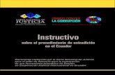 FOLLETO TALLER EXTRADICIÓN · 2020. 5. 14. · Instructivo sobre el procedimiento de extradición en el Ecuador 3 Introducción La Corte Nacional de Justicia, desde abril de 2018,