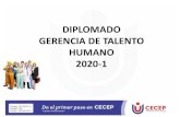 Gerencia del talento humano - cecep.edu.co · fundamentales en la estrategia de talento humano desde la atracción hasta el retiro del trabajador y su interrelación con las partes